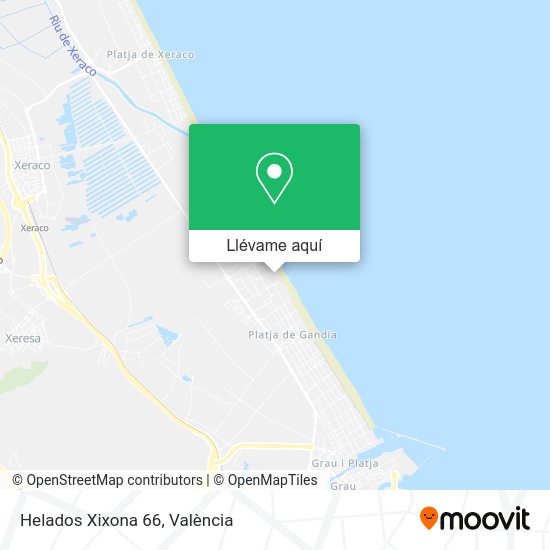 Mapa Helados Xixona 66