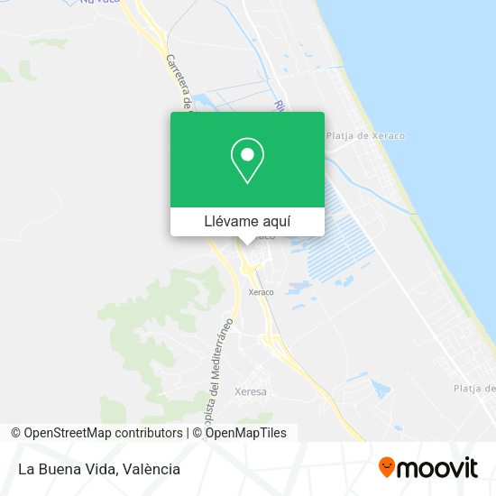 Mapa La Buena Vida