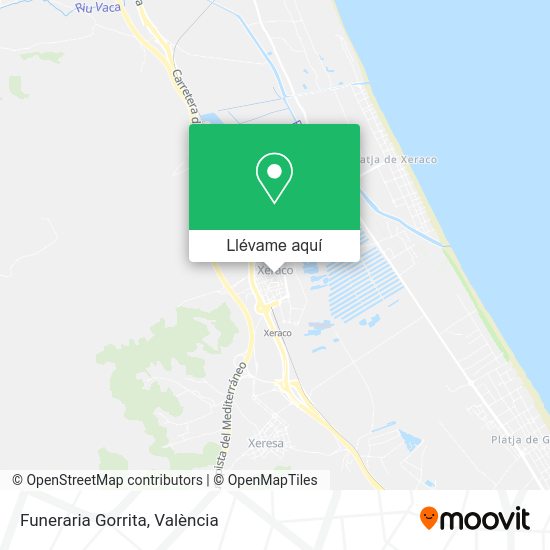 Mapa Funeraria Gorrita