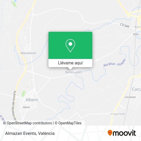 Mapa Almazan Events