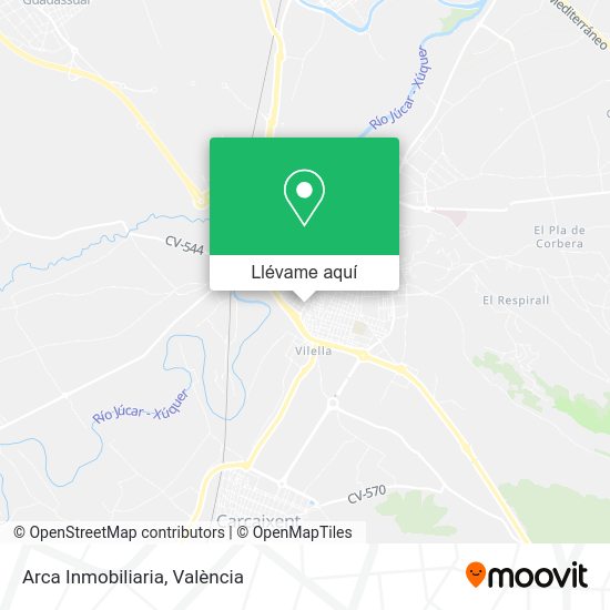 Mapa Arca Inmobiliaria