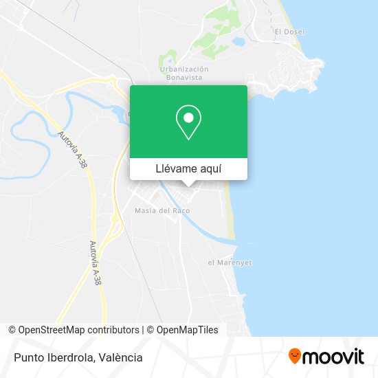 Mapa Punto Iberdrola