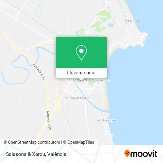 Mapa Salasons & Xarcu