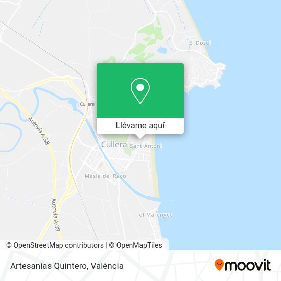 Mapa Artesanias Quintero