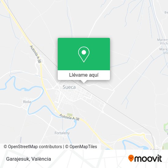 Mapa Garajesuk