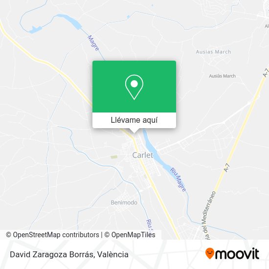Mapa David Zaragoza Borrás