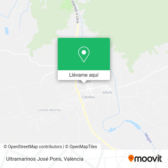 Mapa Ultramarinos José Pons