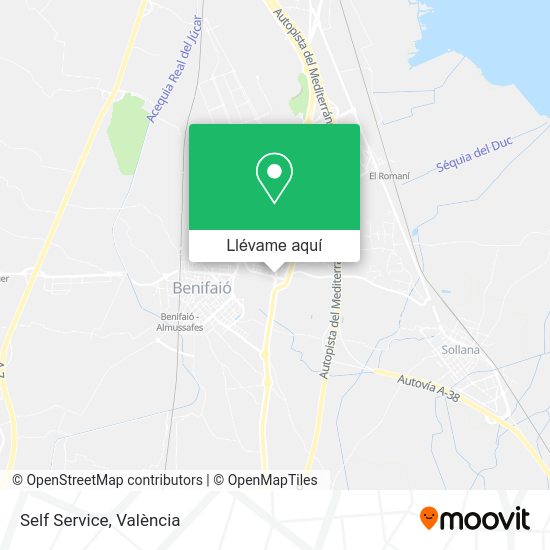 Mapa Self Service
