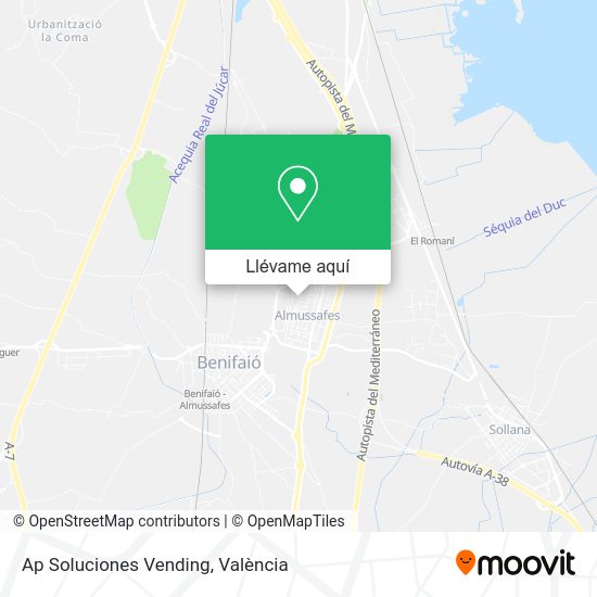 Mapa Ap Soluciones Vending