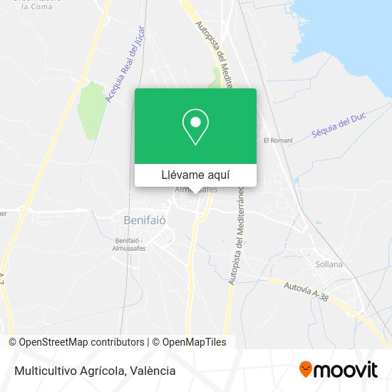 Mapa Multicultivo Agrícola