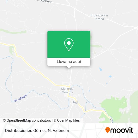 Mapa Distribuciones Gómez N
