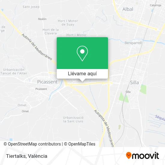 Mapa Tiertalks