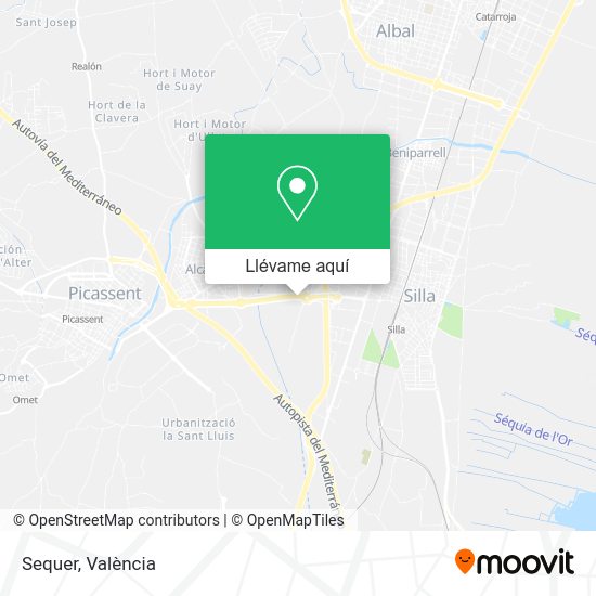 Mapa Sequer