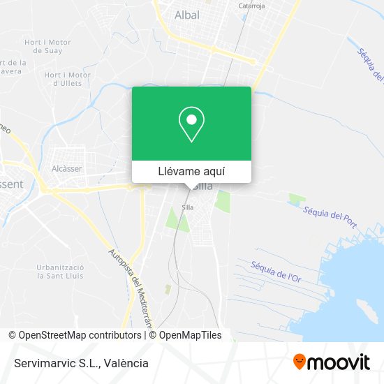 Mapa Servimarvic S.L.
