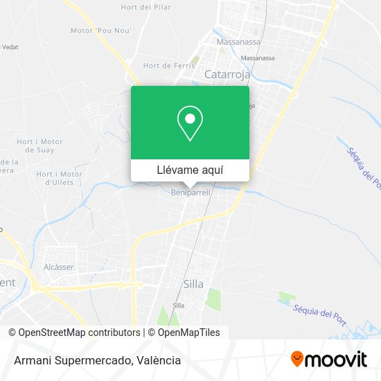 Mapa Armani Supermercado