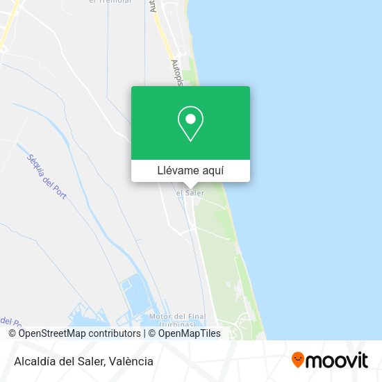 Mapa Alcaldía del Saler