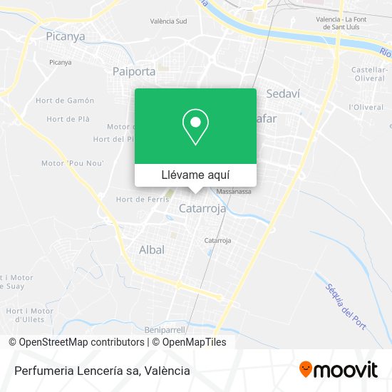 Mapa Perfumeria Lencería sa