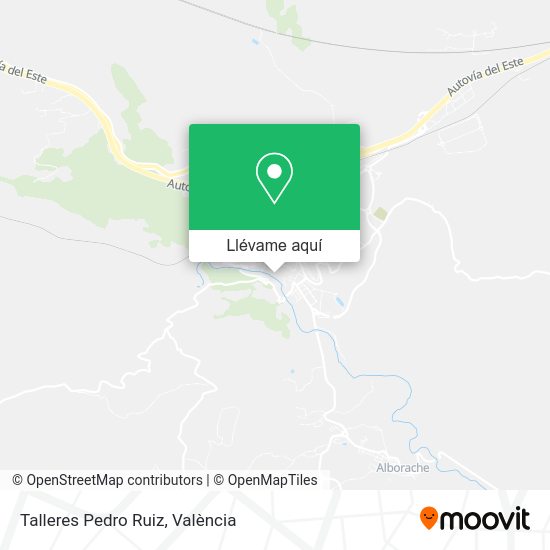 Mapa Talleres Pedro Ruiz