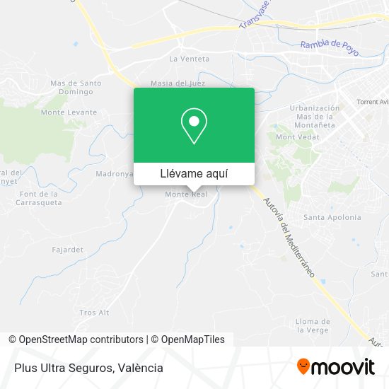 Mapa Plus Ultra Seguros