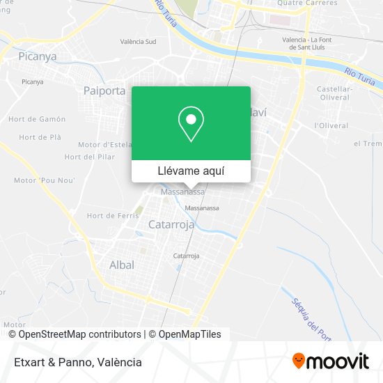 Mapa Etxart & Panno