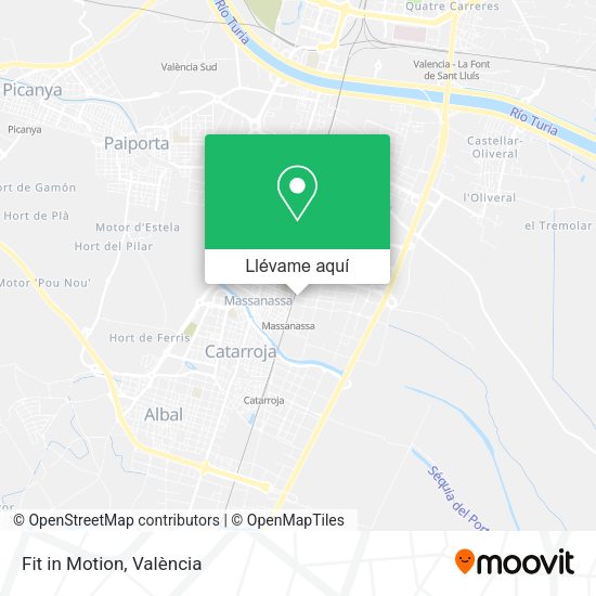 Mapa Fit in Motion
