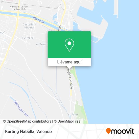 Mapa Karting Nabella