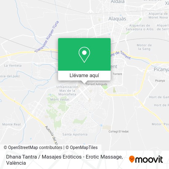 Mapa Dhana Tantra / Masajes Eróticos - Erotic Massage