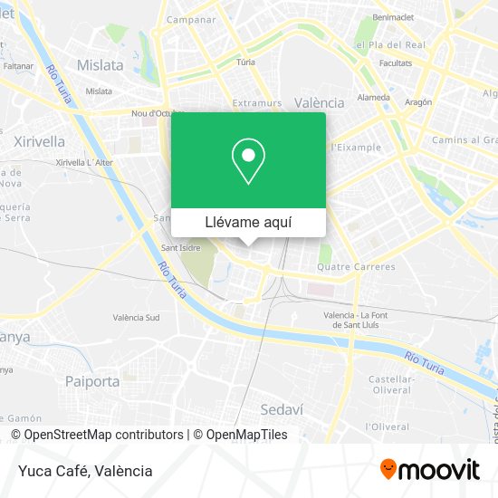 Mapa Yuca Café