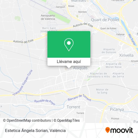 Mapa Estetica Ángela Sorian