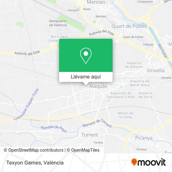 Mapa Texyon Games