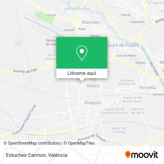 Mapa Estuches Carmon