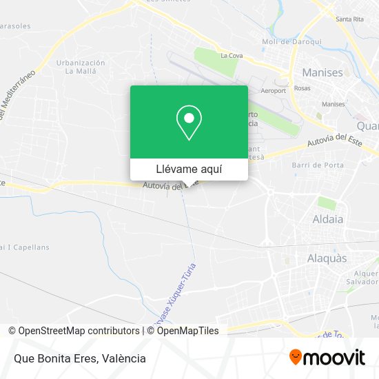 Mapa Que Bonita Eres