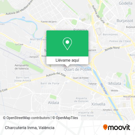 Mapa Charcutería Inma