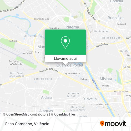 Mapa Casa Camacho