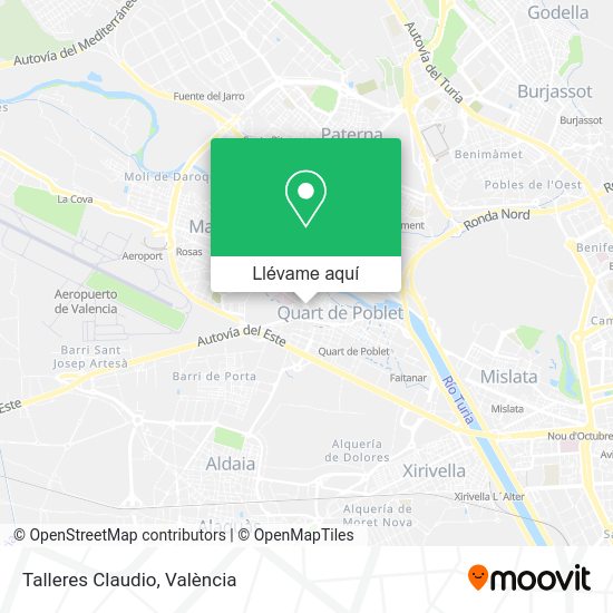 Mapa Talleres Claudio