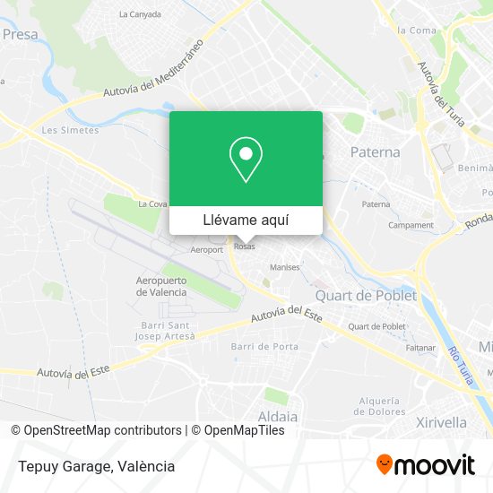 Mapa Tepuy Garage