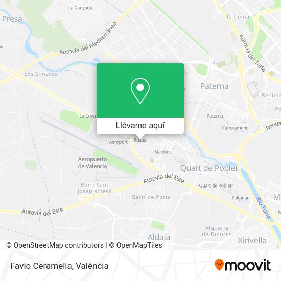 Mapa Favio Ceramella