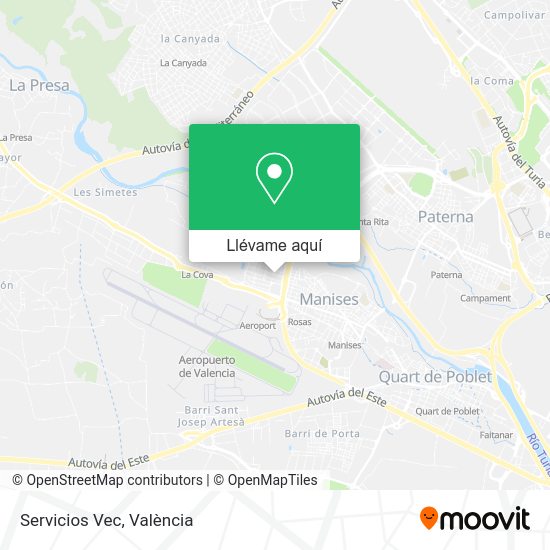 Mapa Servicios Vec