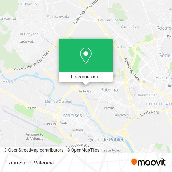 Mapa Latín Shop
