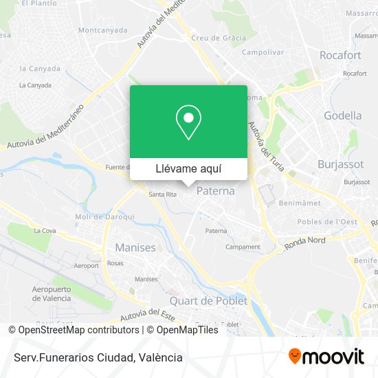 Mapa Serv.Funerarios Ciudad