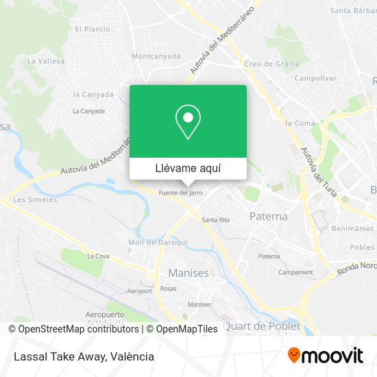 Mapa Lassal Take Away