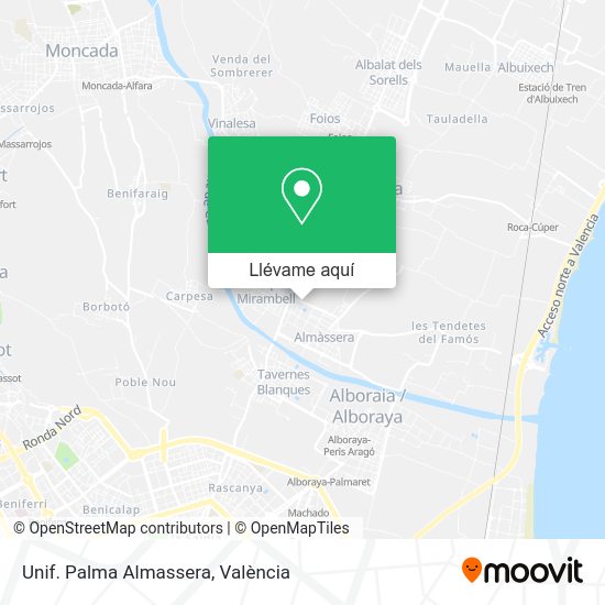 Mapa Unif. Palma Almassera