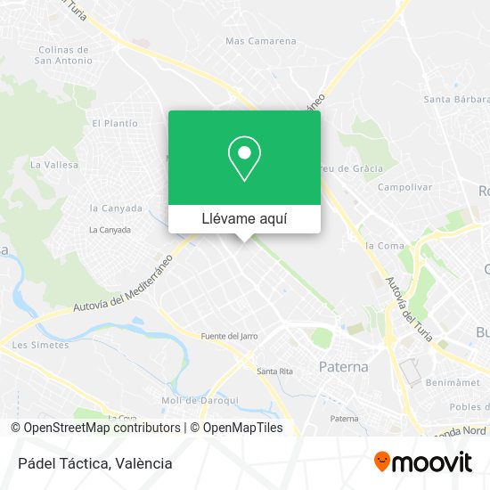 Mapa Pádel Táctica