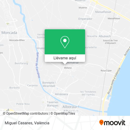 Mapa Miguel Casares