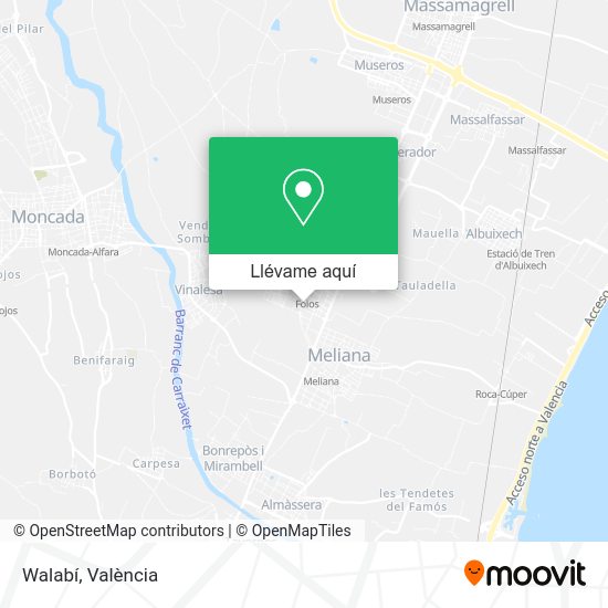 Mapa Walabí
