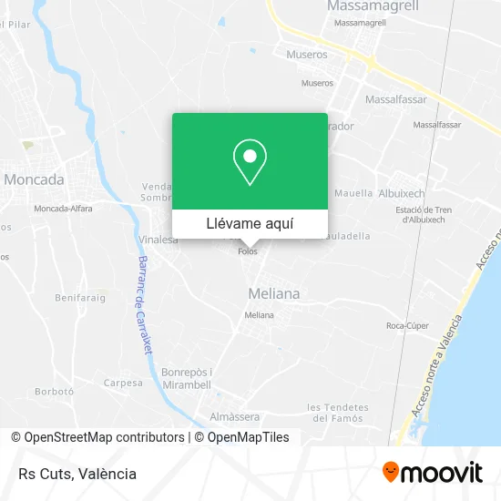 Mapa Rs Cuts