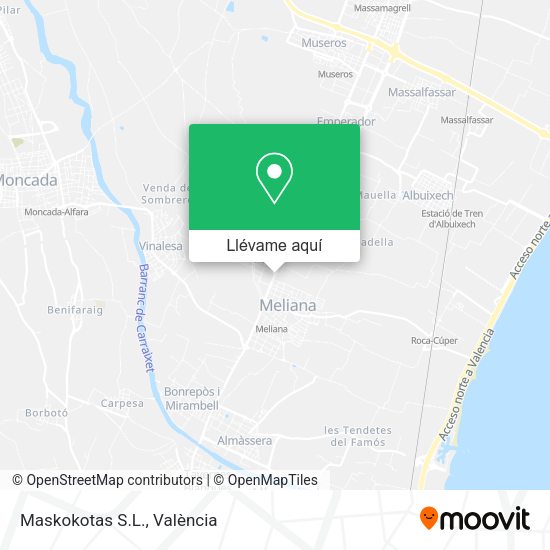 Mapa Maskokotas S.L.