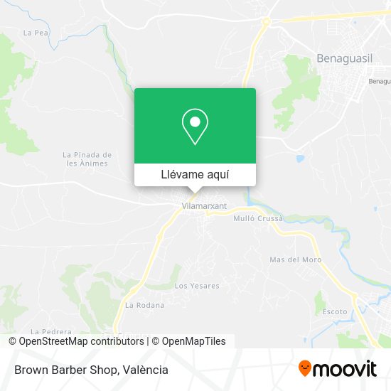 Mapa Brown Barber Shop