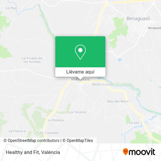 Mapa Healthy and Fit