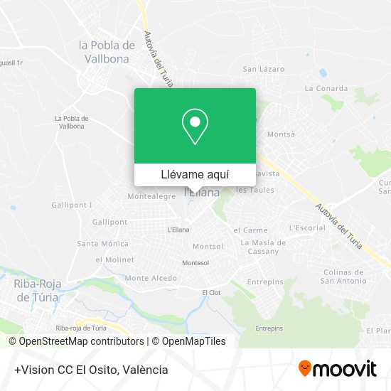 Mapa +Vision CC El Osito